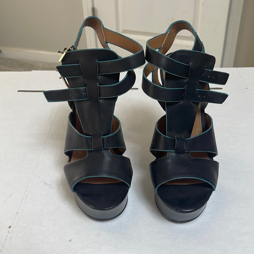 Strappy heels
